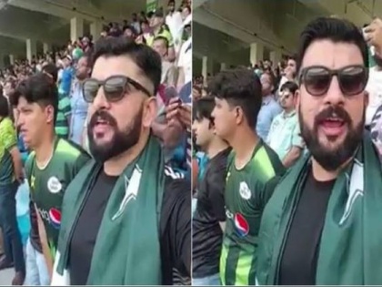 Pakistan cricket fan sang Indian national anthem in ind vs pak asia cup 2018 | वीडियो: भारत-पाक मैच के दौरान पाकिस्तानी शख्य ने गाया भारतीय राष्ट्रगान, कहा- इसलिए उठाया ऐसा कदम