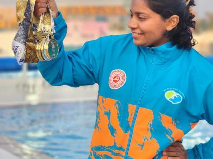 Who is Palak Sharma star shines 38th National Games, rain of gold indore madhya pradesh Golden saga written water to pages | कौन हैं पलक शर्मा?, 38वीं राष्ट्रीय खेलों में चमका सितारा, सोने की बारिश