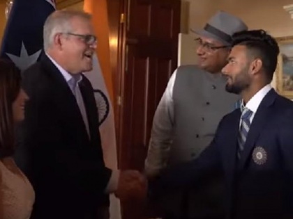 India vs Australia: You sledge right, Australian Prime Minister asks Rishabh Pant, Video goes viral | IND vs AUS: ऑस्ट्रेलियाई पीएम का ऋषभ पंत पर मजेदार तंज, 'अच्छा आप स्लेजिंग करते हैं', वीडियो हुआ वायरल
