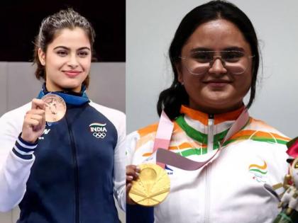 Paris Paralympic 2024 Manu Bhaker hails Avani Lekhara Watch Video | Paris Paralympic 2024: अवनि लेखरा की तारीफ में बोलीं मनु भाकर- "उन्होंने अपनी चुनौतियों पर काबू पाया और...", देखें वीडियो Paris Paralympic 2024 Manu Bhaker hails Avani Lekhara Watch Video | Paris Paralympic 2024: अवनि लेखरा की तारीफ में बोलीं मनु भाकर- "उन्होंने अपनी चुनौतियों पर काबू पाया और...", देखें वीडियो