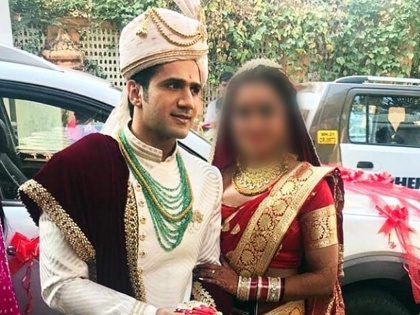 parul chauhan married with chirag- thakkar first photo | छोटे पर्दे की इस फेमस एक्ट्रर्स ने की गुपचुप मंदिर में शादी, शेयर की वेडिंग की छू जाने वाली फर्स्ट फोटो