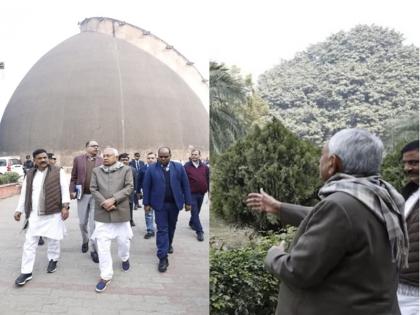 Bihar Chief Minister Nitish Kumar inspected the historic Golghar in Patna. The Golghar is temporarily closed to the public | बिहार के मुख्यमंत्री नीतीश कुमार ने लिया पटना के ऐतिहासिक गोलघर का जायजा, गोलघर आम लोगों के लिए है अस्थायी रूप से बंद Bihar Chief Minister Nitish Kumar inspected the historic Golghar in Patna. The Golghar is temporarily closed to the public | बिहार के मुख्यमंत्री नीतीश कुमार ने लिया पटना के ऐतिहासिक गोलघर का जायजा, गोलघर आम लोगों के लिए है अस्थायी रूप से बंद