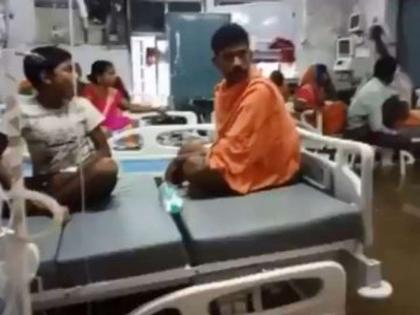 Bihar Patna rain Water logged hospitals flooded 14 districts red alert | बारिश से बेहाल पटना, अस्पताल में ऊपर मरीज नीचे पानी ही पानी, देखें वायरल वीडियो Bihar Patna rain Water logged hospitals flooded 14 districts red alert | बारिश से बेहाल पटना, अस्पताल में ऊपर मरीज नीचे पानी ही पानी, देखें वायरल वीडियो
