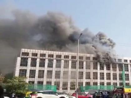bihar fire breaks out in visvesvaraya bhavan in patna | बिहार सचिवालय के विश्वेश्वरैया भवन में लगी भीषण आग, डीजी अग्निशमन ने पटना पुलिस की कार्यशैली पर उठाए सवाल