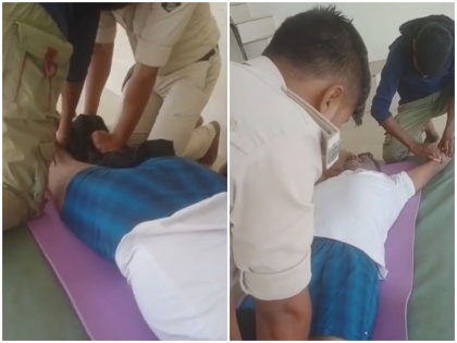 Phulwari Sharif ASP Manish Kumar clip of getting massage from constables in uniform went viral probe order | बिहार: फुलवारी शरीफ के एएसपी मनीष कुमार पर सिपाहियों ने लगाया गंभीर आरोप, वर्दी में कांस्टेबलों से मालिश करवाने का क्लिप हुआ वायरल