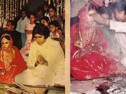 amitabh bachchan shares his wedding story with jaya bachchan | Amitabh Jaya Wedding Anniversary: आज से 47 साल पहले दूल्हा-दुल्हन बने थे अमिताभ-जया, वेडिंग एल्बम के साथ शेयर किया शादी का सीक्रेट