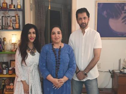 Gurumaa karishma shetty har ghar Mahadev grand Shiv ceremony Shibani Kashyap's home guidance | हर घर महादेव का उद्घोष, गुरु मां करिश्मा शेट्टी के सान्निध्य में शिबानी कश्यप के घर भव्य शिव संग