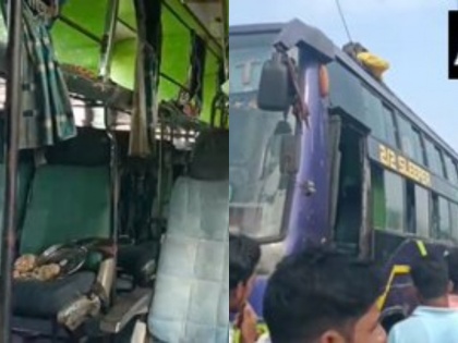 Odisha: 11KV electric wire dropped on bus, 6 dead, 40 injured | ओडिशा: बिजली के तार के संपर्क में आने से बस में आग लगी, 6 की मौत, 40 लोग घायल