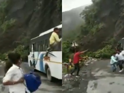 Himachal Pradesh 32 people injured after bus fell into gorge in Barotiwala of Nalagarh in Solan district , Uttarakhand Nainital nature's havoc broke on passenger bus | हिमाचल प्रदेश में बस खाई में गिरी, 32 लोग घायल, उत्तराखंड में भी यात्री बस पर टूटा प्रकृति का कहर