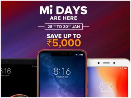 Flipkart Xiaomi Mi Days Sale, Avail discounts on Poco F1, Redmi Note 6 pro, note 5 pro | रिपब्लिक डे ऑफर में चूक गए तो अभी भी है मौका, यहां पाएं स्मार्टफोन पर भारी छूट