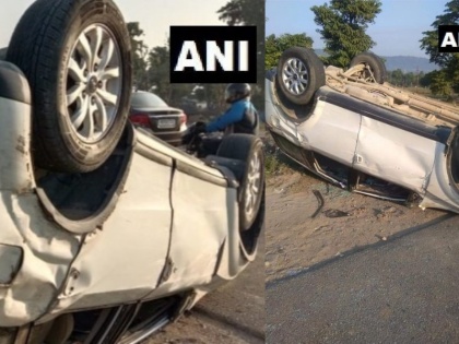 BJP MP from Garhwal, Tirath Singh Rawat's car an accident near Bhimgoda-Pant Deep Uttarakhand | उत्तराखंड: बीजेपी सांसद तीरथ सिंह रावत कार एक्सीडेंट में घायल, अस्पताल में भर्ती