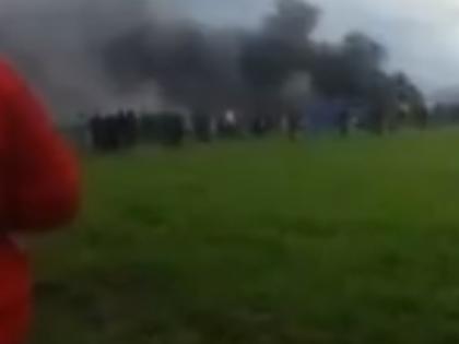 Algerian military aircraft with more than 100 on board crashes, several dead | अल्जीरिया में हुआ मिलिट्री प्लेन क्रैश, 257 लोगों की मौत Algerian military aircraft with more than 100 on board crashes, several dead | अल्जीरिया में हुआ मिलिट्री प्लेन क्रैश, 257 लोगों की मौत