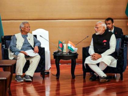 "Avoid making statements that spoil the atmosphere, ensure the safety of Hindus", PM Modi told Bangladesh's Chief Advisor Mohammad Yunus | "माहौल खराब करने वाली बयानबाजी से बचें, हिंदुओं की सुरक्षा सुनिश्चित करें", बांग्लादेश के मुख्य सलाहकार मोहम्मद यूनुस से बोले पीएम मोदी "Avoid making statements that spoil the atmosphere, ensure the safety of Hindus", PM Modi told Bangladesh's Chief Advisor Mohammad Yunus | "माहौल खराब करने वाली बयानबाजी से बचें, हिंदुओं की सुरक्षा सुनिश्चित करें", बांग्लादेश के मुख्य सलाहकार मोहम्मद यूनुस से बोले पीएम मोदी