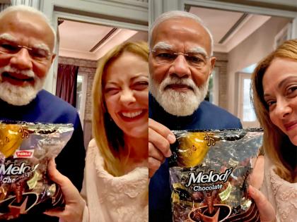 pm modi gifts melody toffee to meloni | Giorgia Meloni को PM मोदी का स्वीट गिफ्ट, Melody Toffee की कहानी हुई वायरल pm modi gifts melody toffee to meloni | Giorgia Meloni को PM मोदी का स्वीट गिफ्ट, Melody Toffee की कहानी हुई वायरल