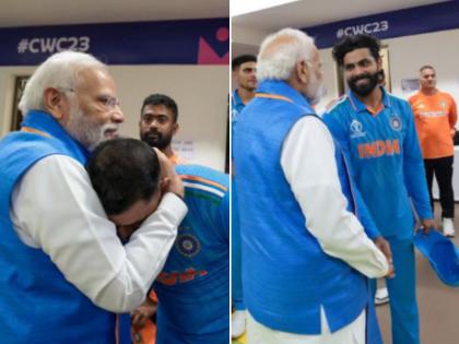 PM Modi visits Team India dressing room after World Cup final loss