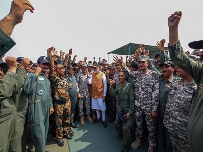 Adampur Air Base live PM Narendra Modi speech Operation Sindoor echoed because your valour terrorists killed entering their homes see video | Adampur Air Base: आपके पराक्रम की वजह से ऑपरेशन सिंदूर की गूंज, आदमपुर एयर बेस पर पीएम मोदी बोले- आतंकियों को घर में घुसकर मारा Adampur Air Base live PM Narendra Modi speech Operation Sindoor echoed because your valour terrorists killed entering their homes see video | Adampur Air Base: आपके पराक्रम की वजह से ऑपरेशन सिंदूर की गूंज, आदमपुर एयर बेस पर पीएम मोदी बोले- आतंकियों को घर में घुसकर मारा