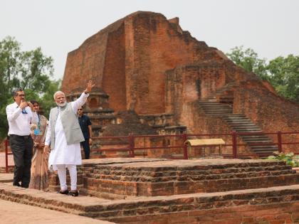 PM Modi in Bihar, Nalanda University Inauguration Live 800 years Nalanda not name identity respect Books burnt flames knowledge not erased see video and photo | PM Modi in Bihar: 800 साल बाद..., नालंदा केवल एक नाम नहीं पहचान और सम्मान, पीएम मोदी बोले- आग की लपटों में पुस्तकें जल जाएं, ज्ञान को नहीं मिटा, देखें वीडियो और फोटो PM Modi in Bihar, Nalanda University Inauguration Live 800 years Nalanda not name identity respect Books burnt flames knowledge not erased see video and photo | PM Modi in Bihar: 800 साल बाद..., नालंदा केवल एक नाम नहीं पहचान और सम्मान, पीएम मोदी बोले- आग की लपटों में पुस्तकें जल जाएं, ज्ञान को नहीं मिटा, देखें वीडियो और फोटो