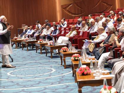 pm narendra modi Council of Ministers meeting presided, Prime Minister shared picture, know what he wrote tweeting | मंत्रिपरिषद बैठकः पीएम मोदी ने की अध्यक्षता, प्रधानमंत्री ने शेयर की तस्वीर, जानें ट्वीट कर क्या लिखा...