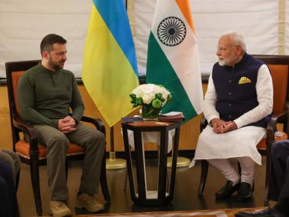 PM Modi Meets Volodymyr Zelensky In New York, Reaffirms Support For Peaceful Resolution | न्यूयॉर्क: पीएम मोदी ने यूक्रेनी राष्ट्रपति वोलोदिमीर जेलेंस्की से की मुलाकात, शांतिपूर्ण समाधान के लिए की समर्थन की पुष्टि PM Modi Meets Volodymyr Zelensky In New York, Reaffirms Support For Peaceful Resolution | न्यूयॉर्क: पीएम मोदी ने यूक्रेनी राष्ट्रपति वोलोदिमीर जेलेंस्की से की मुलाकात, शांतिपूर्ण समाधान के लिए की समर्थन की पुष्टि