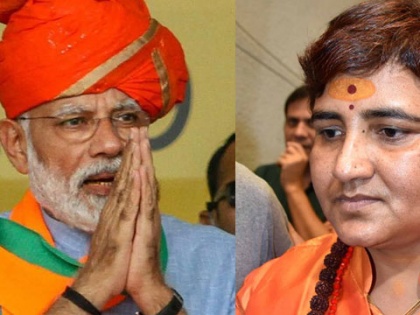PM Narendra Modi defends Sadhvi Pragya candidature from bhopal in an interview | पीएम मोदी ने किया साध्वी प्रज्ञा की उम्मीदवारी का बचाव, कहा- कांग्रेस को पड़ेगा महंगा!