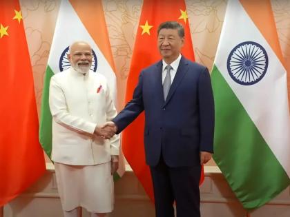 PM Modi in China for SCO Summit LIVE Welfare 2-8 billion people Kailash Mansarovar Yatra peace stability border direct flights India and China see highlights video | PM Modi SCO Summit China: 2.8 अरब लोगों का कल्याण?, कैलाश मानसरोवर यात्रा, सीमा पर शांति और स्थिरता और भारत-चीन के बीच सीधी उड़ानें, देखिए बैठक की मुख्य बातें PM Modi in China for SCO Summit LIVE Welfare 2-8 billion people Kailash Mansarovar Yatra peace stability border direct flights India and China see highlights video | PM Modi SCO Summit China: 2.8 अरब लोगों का कल्याण?, कैलाश मानसरोवर यात्रा, सीमा पर शांति और स्थिरता और भारत-चीन के बीच सीधी उड़ानें, देखिए बैठक की मुख्य बातें