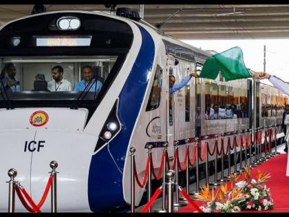 Vande Bharat trains live updates PM narendra Modi to flag off August 31 for THESE routes Check list Meerut-Lucknow Chennai-Nagercoil Bengaluru-Madurai fair timing | Vande Bharat trains: देश को एक साथ तीन तोहफा!, पीएम मोदी नई वंदे भारत ट्रेनों को दिखाएंगे हरी झंडी, जानें रूट, टाइमिंग और किराया Vande Bharat trains live updates PM narendra Modi to flag off August 31 for THESE routes Check list Meerut-Lucknow Chennai-Nagercoil Bengaluru-Madurai fair timing | Vande Bharat trains: देश को एक साथ तीन तोहफा!, पीएम मोदी नई वंदे भारत ट्रेनों को दिखाएंगे हरी झंडी, जानें रूट, टाइमिंग और किराया