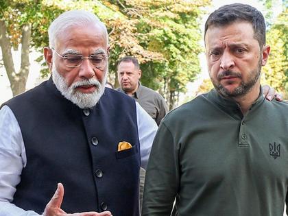 PM narendra Modi speaks Ukrainian President Volodymyr Zelenskyy Before meeting Russian President Putin | रूस के राष्ट्रपति पुतिन से मुलाकात से पहले यूक्रेन के राष्ट्रपति वलोदिमीर जेलेंस्की से पीएम मोदी ने की बात, इन मुद्दे पर चर्चा PM narendra Modi speaks Ukrainian President Volodymyr Zelenskyy Before meeting Russian President Putin | रूस के राष्ट्रपति पुतिन से मुलाकात से पहले यूक्रेन के राष्ट्रपति वलोदिमीर जेलेंस्की से पीएम मोदी ने की बात, इन मुद्दे पर चर्चा