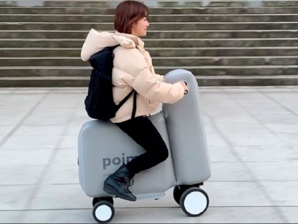 Inflatable e-scooter that fits in backpack unveiled | ऐसी इलेक्ट्रिक बाइक, समेट कर रख लें बैंग में, वजन मात्र 5 किलो