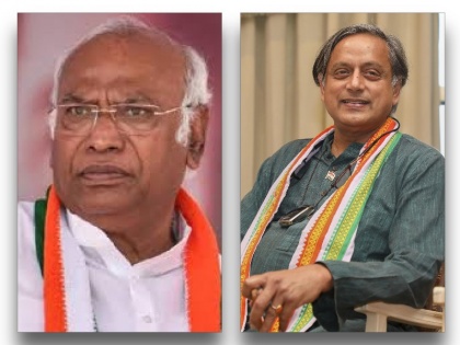 Congress Presidential Poll It's Kharge vs Tharoor now as KN Tripathi's nomination junked | Congress Presidential Poll: खड़गे बनाम थरूर होगा कांग्रेस अध्यक्ष पद का चुनाव, केएन त्रिपाठी का नामांकन रद्द