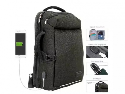Portronics launched smart backpack Elements U POR 929, Price Rs. 3,999 | Portronics ने लॉन्च किया स्मार्ट बैकपैक Elements U POR 929, कीमत 3,999 रुपये
