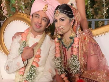 yeh rishta kya kehlata hai fame aayush vij got married with fiancee pictures surfaced | 'ये रिश्ता क्या कहलाता' फेम आयुष विज ने मंगेतर साक्षी संग रचाई शादी, देखें तस्वीरें