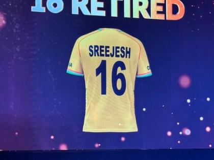 watch PR Sreejesh Hockey India 2024 names Sreejesh junior coach retires his No 16 jersey see video | PR Sreejesh Hockey India 2024: श्रीजेश को सम्मान, 16 नंबर जर्सी रिटायर, जूनियर कोच की भूमिका में पीआर, देखें वीडियो watch PR Sreejesh Hockey India 2024 names Sreejesh junior coach retires his No 16 jersey see video | PR Sreejesh Hockey India 2024: श्रीजेश को सम्मान, 16 नंबर जर्सी रिटायर, जूनियर कोच की भूमिका में पीआर, देखें वीडियो