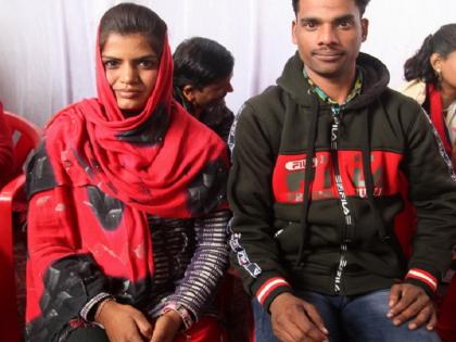 Ujjain: Physically challenged people meet and choose life partner, 33 pairs for wedding decided | उज्जैन: भावी जीवन साथी से मिलकर खिले दिव्यांगजनों के चेहरे, बने 33 से ज्यादा जोड़े