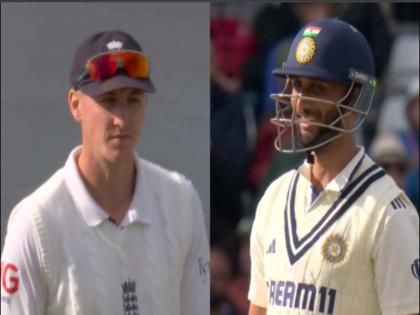 ENG vs IND: Prasidh Krishna got influenced by Harry Brook and got caught out in the pursuit of a big hit | ENG vs IND: हैरी ब्रूक के बहकावे में आए प्रसिद्ध कृष्णा, इंग्लिश क्रिकेटर ने कहा- क्या आप लंबे छक्के मार सकते हैं? फिर अगली गेंद पर बड़े हिट के चक्कर में हुए कैच आउट | VIDEO