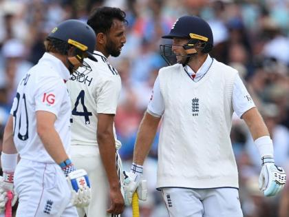 That was plan Prasidh Krishna know words unsettle Joe Root play key role dismissal 29 in eventful England fell off tracks handed controls the Oval Test to India video | यही योजना थी?, रूट के साथ झगड़े पर बोले प्रसिद्ध, अनुभवी बल्लेबाज को गुस्सा दिलाना रणनीति का हिस्सा, देखिए वीडियो
