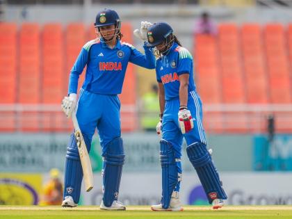 ODI debut in December 2024 Smriti Mandhana-Pratika Rawal pair amazing performance splash scoring 6 fifties and 1 century delhi video | दिसंबर 2024 में वनडे पदार्पण, स्मृति मंधाना-प्रतीका रावल की जोड़ी, कमाल का प्रदर्शन, 6 फिफ्टी और 1 शतक बनाकर किया धमाल