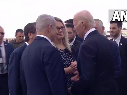 Israel-Hamas War Gaza Strip hospital explosion 500 dead President Joe Biden said other team carried out it not Israel's army watch video | Israel-Hamas War: गाज़ा पट्टी अस्पताल में 500 लोगों की मौत के पीछे इजराइल की सेना नहीं, राष्ट्रपति बाइडन ने कहा- ‘अन्य टीम’ ने अंजाम दिया है, देखें वीडियो