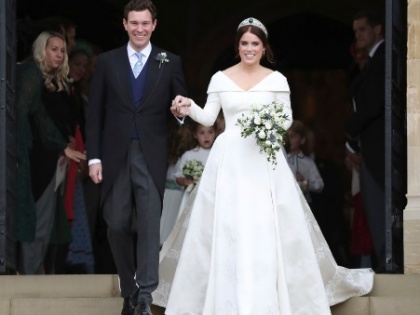 Another gorgeous wedding in the UK royal family, princess wearing 'V' Shape gown to show signs of surgery | ब्रिटिश राजपरिवार में एक और भव्य शादी, निशान दिखाने के लिए राजकुमारी ने पहना 'वी' शेप का गाउन