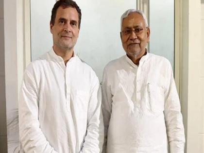 No Prime Ministerial Ambition" Nitish Kumar After Meeting Rahul Gandhi | 'प्रधानमंत्री बनने की कोई महत्वाकांक्षा नहीं', दिल्ली में राहुल गांधी से मुलाकात के बाद बोले सीएम नीतीश कुमार
