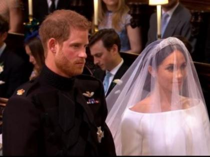 Prince Harry Wedding Meghan Markle Royal Wedding Ceremomy Today | प्रिंस हैरी और मेगन मार्कल शादी के बंधन में बंधे, शाही अंदाज में रचाई शादी