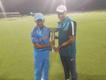 ICC Under-19 World Cup: I am proud of world cup winning U19 indian team, says coach Rahul Dravid | भारत की वर्ल्ड कप जीत पर कोच द्रविड़ का बयान, 'अभी कई नए इतिहास लिखेंगे ये खिलाड़ी'