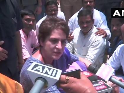 Priyanka Gandhi in Narayanpur on if she has been arrested I don't know where are they taking me | Video: हिरासत में लिये जाने के बाद प्रियंका गांधी ने कहा- 'पता नहीं यूपी पुलिस मुझे कहां ले जा रही है' Priyanka Gandhi in Narayanpur on if she has been arrested I don't know where are they taking me | Video: हिरासत में लिये जाने के बाद प्रियंका गांधी ने कहा- 'पता नहीं यूपी पुलिस मुझे कहां ले जा रही है'
