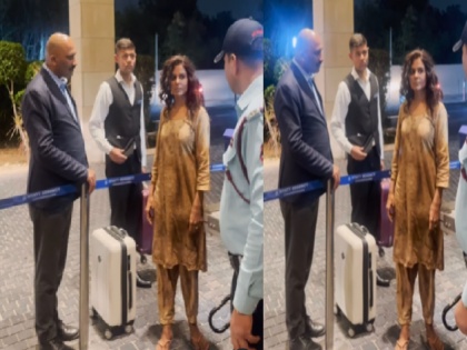 Watch Priyanka Chahar Choudhary seen in bad condition reached hotel in torn clothes stopped by security video viral | Watch: बुरी हालत में नजर आईं प्रियंका चाहर चौधरी, फटे कपड़ों में पहुंची होटल, सिक्यूरिटी ने रोका