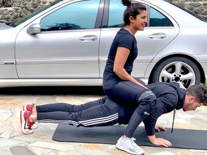 SEE PICS! Priyanka Chopra's favourite exercise is push-ups