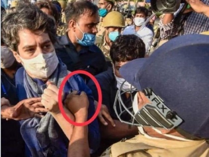 Sanjay Raut questions male policeman grabbing Priyanka Gandhi's kurta in 'Yogi Raj' | 'योगी राज में महिला पुलिस नहीं क्या?', पुरुष पुलिसकर्मी के प्रियंका गांधी का कुर्ता पकड़ने पर संजय राउत ने उठाए सवाल