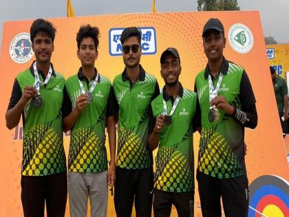 Junior Archery National Championship: Priyansh wins silver medal, gets Bronze in team event | जूनियर तीरंदाजी राष्ट्रीय चैंपियनशिप: प्रियांश ने जीता सिल्वर मेडल, टीम इवेंट में ब्रॉन्ज पर कब्जा Junior Archery National Championship: Priyansh wins silver medal, gets Bronze in team event | जूनियर तीरंदाजी राष्ट्रीय चैंपियनशिप: प्रियांश ने जीता सिल्वर मेडल, टीम इवेंट में ब्रॉन्ज पर कब्जा