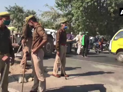 delhi chalo haryana punjab farmer protest Kisan agitation Police forces deployed on Noida's Delhi borders | दिल्ली चलो: किसान आंदोलन, दिल्ली से लगी सीमाओं पर पुलिस बल तैनात, पंजाब, हरियाणा और यूपी में प्रदर्शन