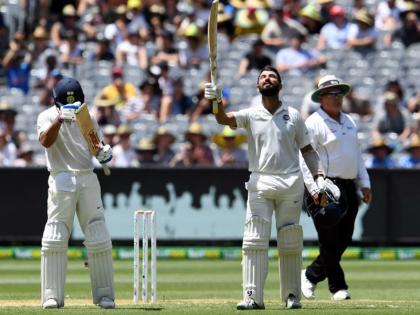 Ind vs Aus, 3rd Test: India declare first innings on 443/7 and Australia score 8 runs on Day 2 stumps | Ind vs Aus, 3rd Test: भारत के 443 के जबाव में ऑस्ट्रेलिया का स्कोर 8/0, पुजारा ने जड़ा शानदार शतक