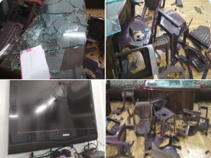MLA Sangram Thopte supporters vandalize Congress office Twitter reaction | महाराष्ट्र: MLA संग्राम थोपटे के समर्थकों ने कांग्रेस दफ्तर में की जमकर तोड़फोड़, वायरल वीडियो पर लोग बोले- मंत्री पद पर खींचतान शुरू