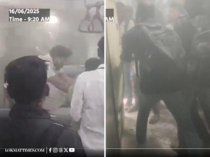 watch live Pune-Daund Train Fire Blaze Erupts Coach DEMU Train Sparks Panic Watch Video smoking bidi toilet moving train | Pune-Daund Train Fire: चलती ट्रेन शौचालय में पी रहा था बीड़ी, डेमू ट्रेन के कोच में आग लगी, अफरातफरी मची, देखें वीडियो watch live Pune-Daund Train Fire Blaze Erupts Coach DEMU Train Sparks Panic Watch Video smoking bidi toilet moving train | Pune-Daund Train Fire: चलती ट्रेन शौचालय में पी रहा था बीड़ी, डेमू ट्रेन के कोच में आग लगी, अफरातफरी मची, देखें वीडियो